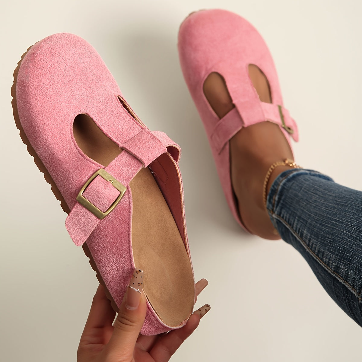 Sandalias Solea con hebilla Nora Soler