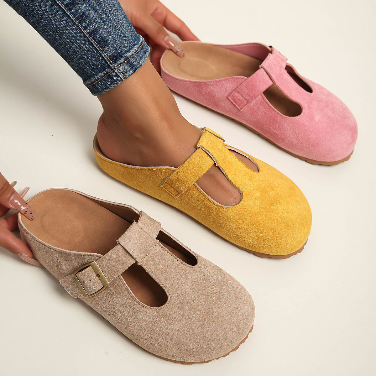 Sandalias Solea con hebilla Nora Soler