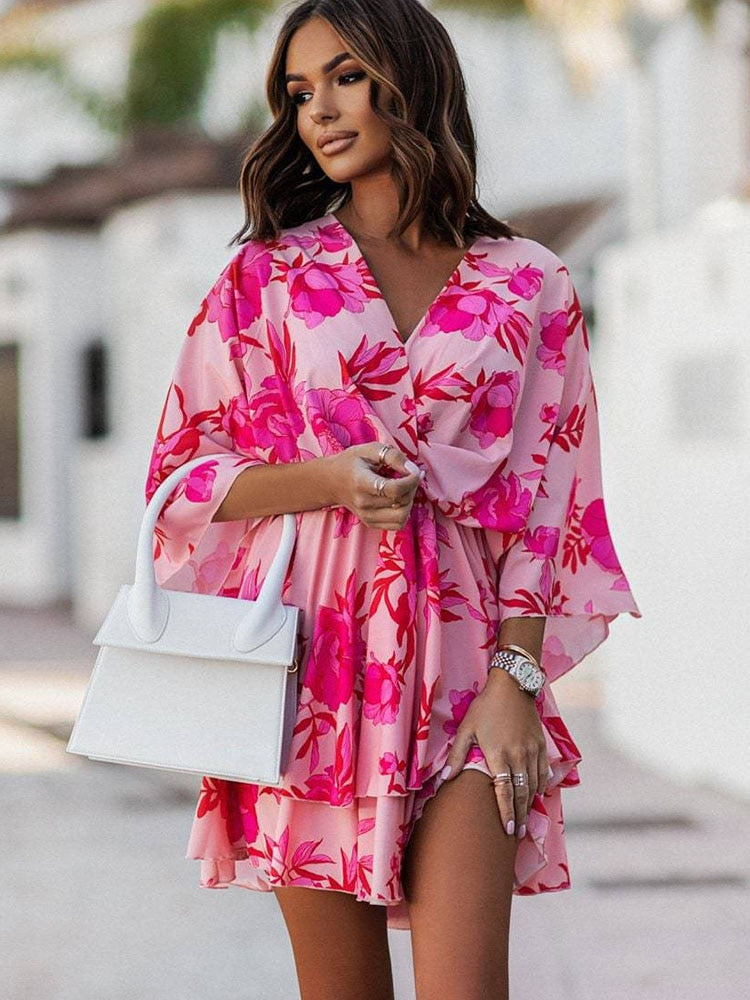 Minivestido boho