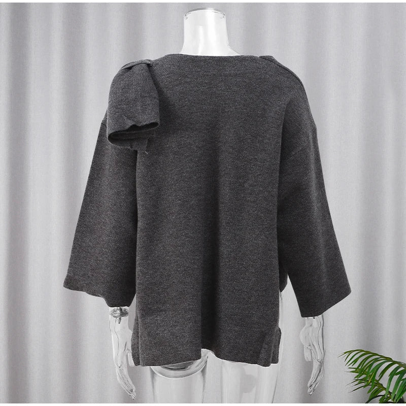 Chaqueta con cuello tipo bufanda de Elena rodriguez.