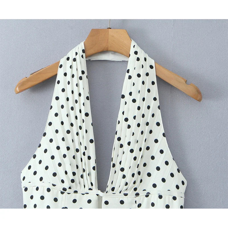 Vestido halter de Elena Rodriguez