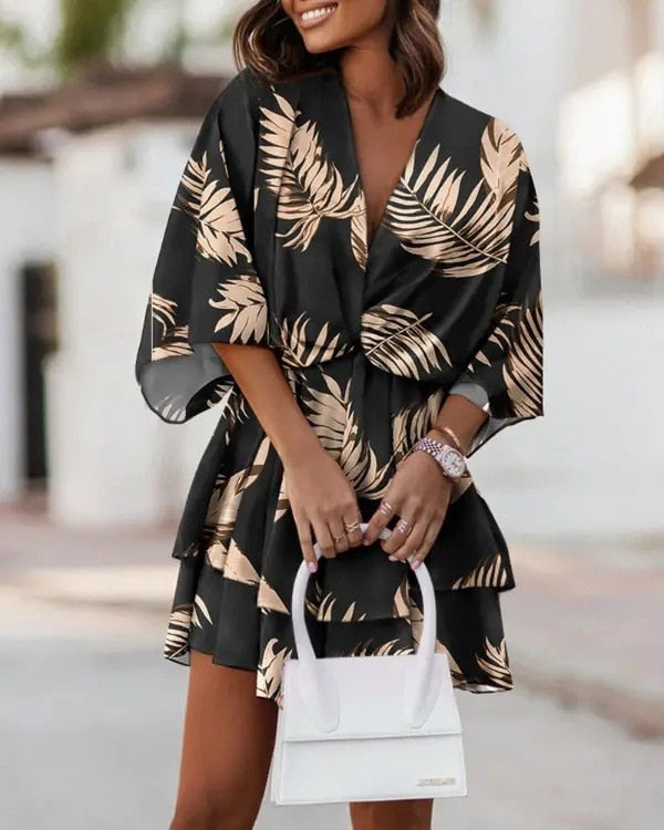 Minivestido boho