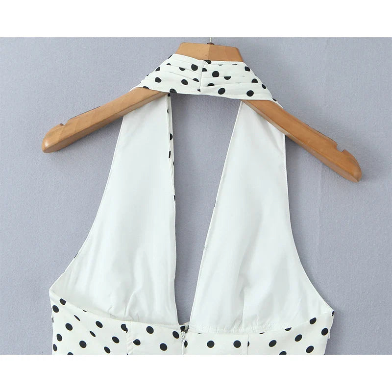Vestido halter de Elena Rodriguez
