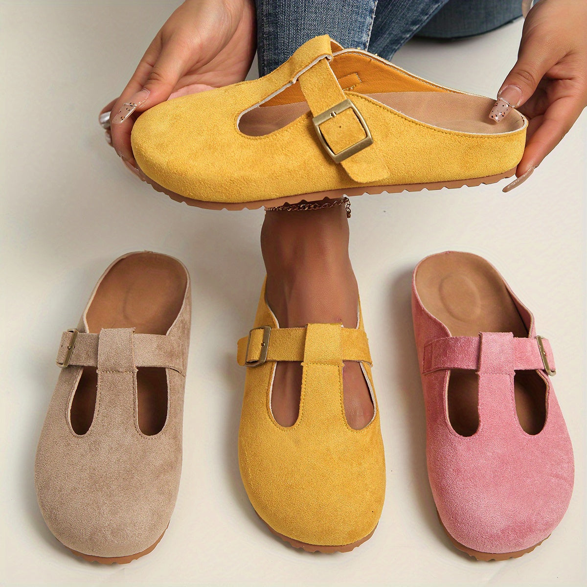 Sandalias Solea con hebilla Nora Soler